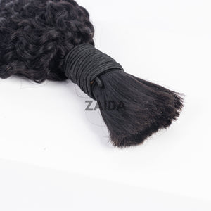 Lightweight and durable deep curl human hair extensions